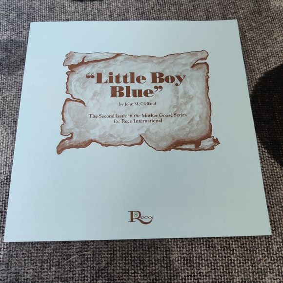 Little Boy Blue RECO Collector Plate 8.5 - Picture 7 of 8